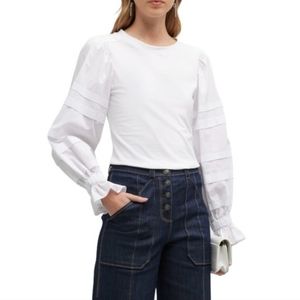 《 Cinq a Sept 》 'Mikaila' Puff Sleeve Top